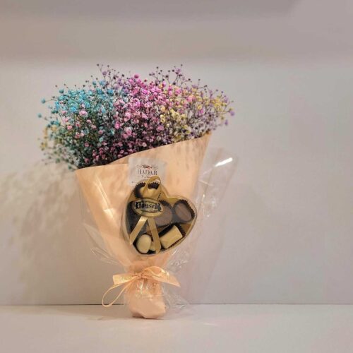 זר קנדי ופרלינים 180 ש"ח