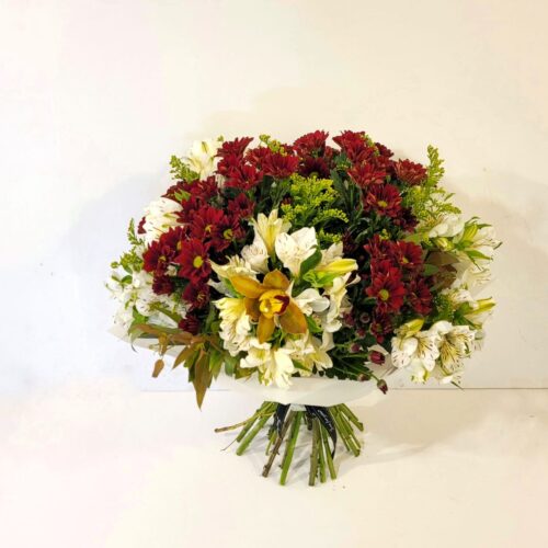 בוקה אדום לבן גדול 300 ש"ח